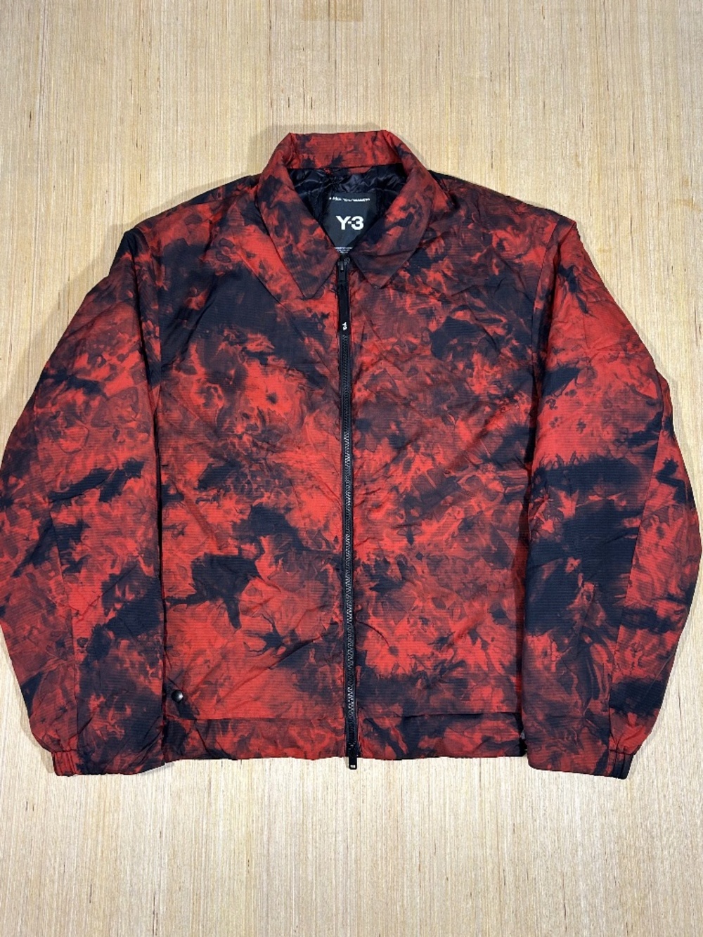 Adidas x Y-3 Pertex® AOP Padded Comfortable Lightweight Jacket KA7489 Sz Small